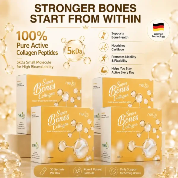 Super Bones Collagen (3+1 Boxes)